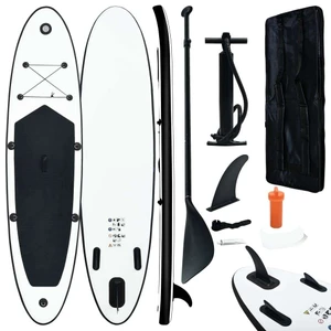 Inflatable Stand up Paddle Board Set Black and White A949-92729