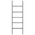  Towel Rack Ladder with 5 Tiers Black 22.8x68.9" Iron A949-343114