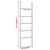  Towel Rack Ladder with 5 Tiers Black 22.8x68.9" Iron A949-343114