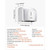 Hand Dryer, 2 Pack 1300W Bathroom Air Hand Dryer, Automatic High Speed with HEPA Filter, Fast Dryin E415-BGSGSJYSZDGYU0DN7001V1
