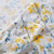 72"W x 84"H 100-Percent Cotton Yellow Blue Floral Print Shower Curtain Q280-CTHD105984