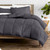 King/Cal King Size All Season Super Soft Down Alternative Comforter Set Grey Q280-GRKNGS95648