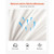 Bed Pillows for Sleeping, Set of 2, Queen Size Luxury Quality Hotel Pillows with Original Down Alte E415-CZTYRQUEEN2PSQLSZ001V0