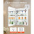 Lighted Medicine Cabinet with Mirror, 20 x 26 in Recessed or Wall Mount, 3 Color Dimmable LED Bathr E415-LEDJXJJ2026IOHNTO001V1