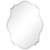 Modern Frameless 32 x 24 inch Scalloped Beveled Accent Bathroom Mirror Q280-MSPCYEW584397