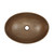 Hammered Copper Bath Vessel Sink Oval 19 x 14 inch Q280-CVSHETG1395841