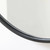 Round 32-inch Wall Mirror in Black - Bedroom Living Room Accent Bathroom Mirror Q280-BLKSMRW10685717