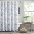 72-inch Tropical Botanical Floral Shower Curtain in 100-Percent Cotton Fabric Q280-CGSCTW2408293627