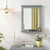 27-in x 22.5-in Bathroom Wall Mirror with Shelf in Gray Wood Finish Q280-TBWMGC5914729362