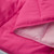 Full/Queen Traditional Microfiber Reversible 3 Piece Comforter Set in Pink Q280-PIFQ4584