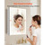 Lighted Medicine Cabinet with Mirror, 20 x 28 in Recessed or Wall Mount, 3 Color Dimmable LED Bathr E415-LEDJXJJ2028ISY30U001V1