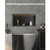 Shower Niche, 13 x 25 x 4 inch Recessed Wall Niche With LED Strip,Heavy-duty Stainless Steel Modern E415-BXGLYBKHS1C1RHCKZ001V7