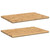  Bath Mats 2 pcs 27.6"x19.7" Bamboo A949-366457