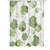 72"W x 72"H Abstract Green Geometric Polyester Shower Curtain Q280-SAGRSH7272