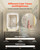 LED Bathroom Mirror, 24" x 32" LED Bathroom Vanity Mirror with Frontlit and Backlit, Anti-Fog Memor E415-DDJXJ2432INC6OOP8V1