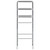  3-Tier Storage Rack over Toilet Silver 20.9"x11"x66.5 A949-282464