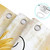 72"W x 78"H Yellow  Vibrant Floral Butterfly Polyester Shower Curtain Q280-YELFDC7278