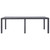  Patio Table Brown 86.6"x35.4"x28.3" Plastic Rattan Look A949-45609