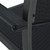  3 Piece Patio Dining Set Black A949-3099275