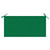  Patio Bench with Green Cushion 44.1" Solid Teak Wood A949-3062654