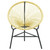  Patio Acapulco Chair Poly Rattan Beige A949-313139