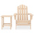  Patio Adirondack Chair with Table Solid Fir Wood A949-315922