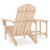  Patio Adirondack Chair with Table Solid Fir Wood A949-315922