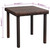  Sun Lounger with Cushion & Table Poly Rattan Brown A949-42885