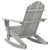  Patio Rocking Chair Wood Gray A949-45704