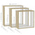  Wall Cube Shelves 3 pcs White and Sonoma Oak A949-326720