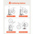 Bike Rack, Upright Bike Stand Floor for 16 to 27.5 Inch Mountain & Road Bikes, Vertical & Horizonta E415-JYZXCTFJHSHJ435N7001V0
