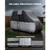 Golf Cart Cover, Full Coverage 2+2/4 Passenger Golf Cart, 420D Waterproof Oxford Fabric Club Car Co E415-TCZYCZQFBFKSC9QEH001V0