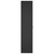  Outdoor Storage Cabinet Black 38.2"x14.6"x65" PP A949-364208