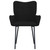  Dining Chairs 2 pcs Black Velvet A949-344826