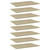  Bookshelf Boards 8 pcs Sonoma Oak 23.6"x15.7"x0.6" Engineered Wood A949-805257