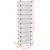  Interlocking Shoe Organizer with 10 Compartments White A949-244919