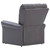  Reclining Chair Gray Faux Leather A949-282275