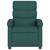  Massage Recliner Chair Dark Green Fabric A949-3205812