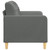  2-Seater Sofa Dark Gray 47.2" Fabric A949-359084