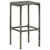  Bar Stools with Cushions 2 pcs Gray Poly Rattan A949-313441