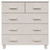  Sideboard HAMAR White 31.1"x15.7"x31.5" Solid Wood Pine A949-340421