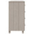  Sideboard HAMAR White 31.1"x15.7"x31.5" Solid Wood Pine A949-340421