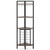 Industrial Corner Wine Rack Storage Shelving Unit with Glass Holders Q280-TRIGHSD154112