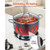 Aluminum Stock Pot, 12-Quart Nonstick Ceramic Coated Pot with Glass Lid, PFOA-Free, PFAS-Free, Comp E415-JTTG12QTLLSDBWXFE001V0