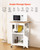 Kitchen Island Cart with Single Door Cabinet, Mobile Carts with Drawer, Towel Rack, Hooks, Portable E415-BFBYDKCFDBS1FW1W4001V0