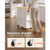 Kitchen Island Cart with Storage, 31.3 in Wide Mobile Rolling Storage Island on Swivel Wheels, with E415-CFD1C2M066MB5UKZQ001V0