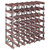  Wine Rack for 42 Bottles Brown Solid Wood Pine A949-340893