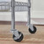 Kitchen Island Cart with Wood Top and 2 Bottom Storage Shelves on Wheels Q280-CNWTSKC782614927