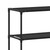  3-Tier Storage Rack over Laundry Machine Black 27.2"x11"x66.5 A949-288330