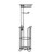 Free Standing Toilet Paper Holder with Shelf, 3-in-1 Premium Metal Material, Store Up to 4 Mega Rol E415-LSWSZJDZKSNJE3A7HV0